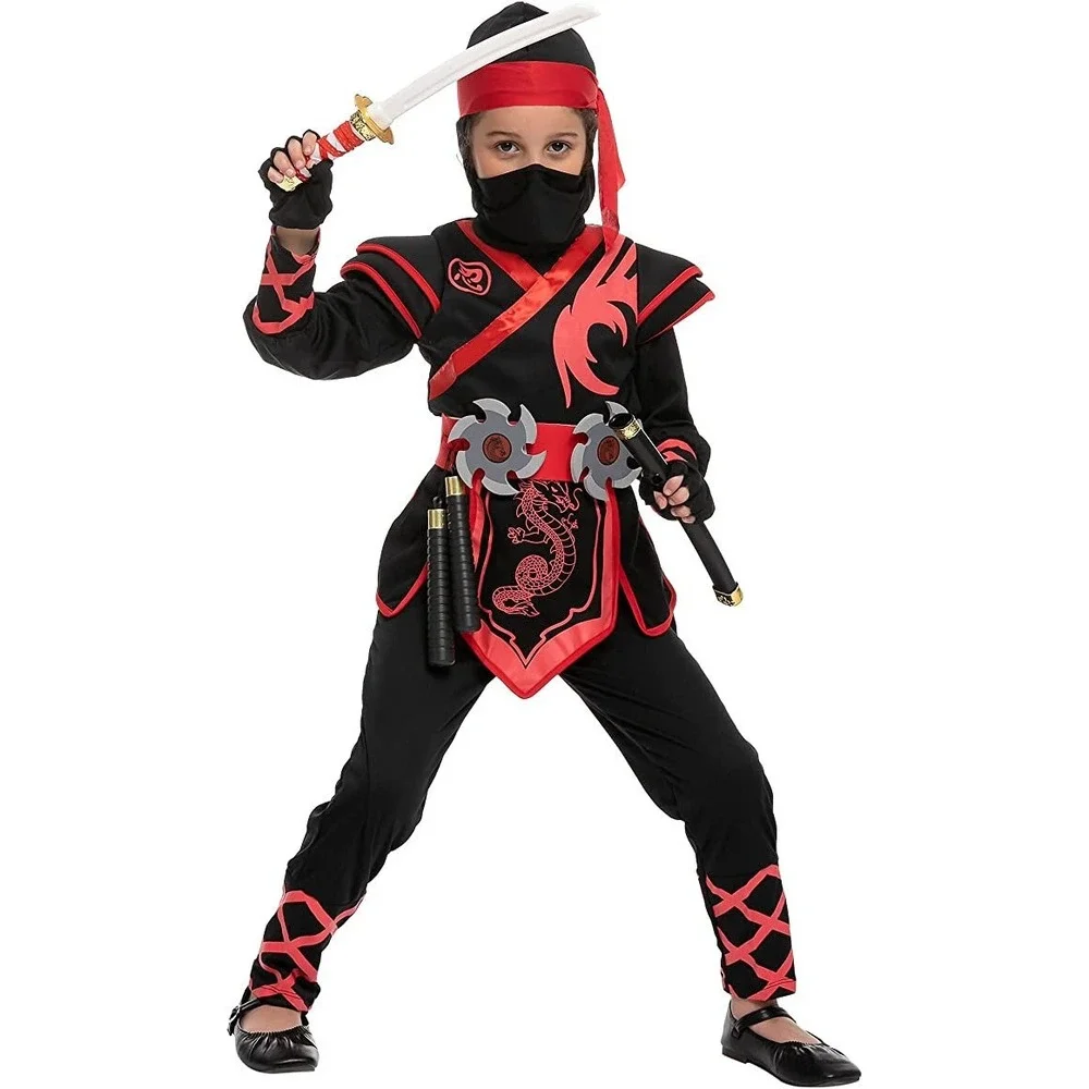 Spooktacular Creations Girl Birdy Red Ninja Costume, Small